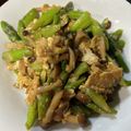ＭＩ−ＳＡＮ's cooksnap of when they made お弁当にも♪アスパラガスの卵炒め.