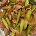 mmmayyyu's cooksnap of when they made 【楽めし】牛肉とアスパラの生姜醤油炒め.
