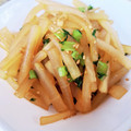 スーちん☆彡's cooksnap of when they made 簡単！めちゃうま！大根だけ炒め♪.