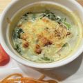 ほあちん's cooksnap of when they made ほうれん草とベーコンのグラタン☆.