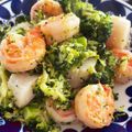 rinakos's cooksnap of when they made ブロッコリーの茎と海老帆立炒め.