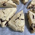 attchen's cooksnap of when they made 米粉でチョコチップスコーン.