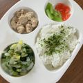 ぐりtoぐら's cooksnap of when they made 離乳食に◎豚ひき肉の豆腐ハンバーグ.