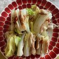 Figeac's cooksnap of when they made 豚バラ肉と白菜のレンチン♪ミルフィーユ.