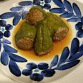 ボチボチハラハラ's cooksnap of when they made うちの絶賛おかず☆ピーマンの肉詰め☆.