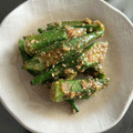 。かのこ。's cooksnap of when they made 簡単！すぐ出来ちゃう！オクラのごま和え♡.