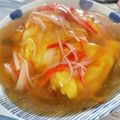 おのぴー０６４１'s cooksnap of when they made カニカマとグリーンピースの天津飯.