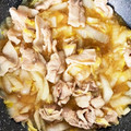 sato3★'s cooksnap of when they made 本日のまかない。時短とろとろ豚バラ白菜！.