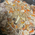 mayutoto's cooksnap of when they made ♡懐かしい給食の味！！豚肉のしょうが煮♡.