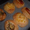 Jock's cooksnap of when they made ホットケーキミックスでウインナーパン♪.