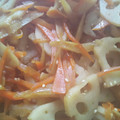 AYABUCHI's cooksnap of when they made もう一品‼人参とごぼうと蓮根のきんぴら.