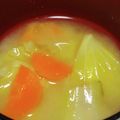 ヨシヨッシー's cooksnap of when they made キャベツとちくわの味噌汁.