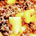 キッチンヒロぴろ's cooksnap of when they made じゃがいもとひき肉のカレー粉炒め.