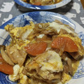 じゃりてん's cooksnap of when they made 車麩のたまごとじ/七尾市学校給食.