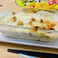 kotorinpi's cooksnap of when they made トロ〜リアツアツ♪パン耳で簡単グラタン.