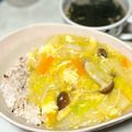 snow♬white's cooksnap of when they made トロトロ白菜丼♪.
