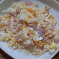 ポニーリボン's cooksnap of when they made 紅生姜DEピンクのチャーハン.