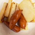 クックBCKCB7☆'s cooksnap of when they made シャリホク長芋とウインナーのバター醤油.