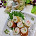 みっちゃん❇️68's cooksnap of when they made 一手間加えて☘胡瓜・カニカマの竹輪巻き.