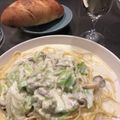 cotaにゃんママ's cooksnap of when they made 牛乳で！キャベツとツナのクリームパスタ.