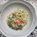 すぬらぶ0810☆'s cooksnap of when they made カニカマたくあんのポテトサラダ.