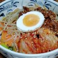 cyobindish's cooksnap of when they made ビビンバ丼.