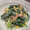 1710a08's cooksnap of when they made ほうれん草とカニカマのマヨ柚子胡椒和え.