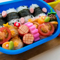 キャシーキャサリン's cooksnap of when they made お弁当に♪しましま☆かまぼこ.