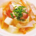 みぽぽ37's cooksnap of when they made キャベツと豆腐のおなかに優しいスープ.