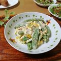 クックI7I5L1☆'s cooksnap of when they made 濃厚♪スナップえんどうとゆで卵サラダ.