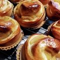 コハヒナ's cooksnap of when they made HB★りんごロールパンdeアップルリング.