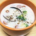 ちぃ‐こ★'s cooksnap of when they made クラムチャウダー☆あさりと牛乳と野菜で♡.