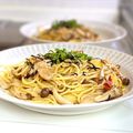 かっちゃん杉's cooksnap of when they made きのこ たくさん！ガーリック和風パスタ.