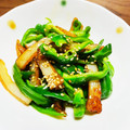 kinniko's cooksnap of when they made ★ピーマンとさつまあげの簡単炒め★.