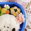 4児男子母さんの台所's cooksnap of when they made ダリアのようなお花ハム.