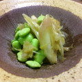 Haru Haru's cooksnap of when they made 秋のみょうがと枝豆の小鉢.