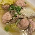 ☆ayumikan☆'s cooksnap of when they made 【コレ1品で】白菜と鶏肉の食べるスープ.