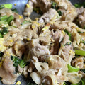no1642's cooksnap of when they made 小松菜と豚バラのふんわり卵炒め.