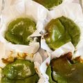 みーゆーきー's cooksnap of when they made 【抹茶バスクチーズケーキ】混ぜて焼くだけ.