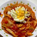 ♪ゆかたん♡'s cooksnap of when they made あんかけパスタ名古屋風？.