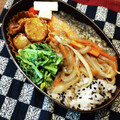 ばたみそーぱん☆'s cooksnap of when they made ☆ウマい☆新じゃがと豚こま団子の甘辛炒め.