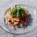 mayurich's cooksnap of when they made 新玉ねぎとマッシュルームの生サラダ.