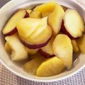 eriichiban's cooksnap of when they made さつま芋とリンゴの煮物：レオン亭.