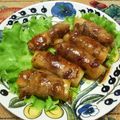 クレイプメートル's cooksnap of when they made *お餅の豚巻き*.