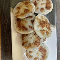 クックH86AFM☆'s cooksnap of when they made レンコン・ひき肉の簡単肉詰め♪はさみ焼き.