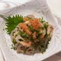 ちゃまたまご's cooksnap of when they made れんこんと明太子の和え物.