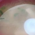 あゆたっくん's cooksnap of when they made 豆苗とごぼうの味噌汁.