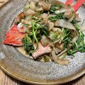 Asaras's cooksnap of when they made 鯛あらの酒塩炒り　香り野菜添え.
