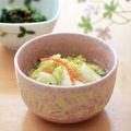 runa10's cooksnap of when they made 〆にも♪梅昆布茶で白菜漬け茶漬け♡.