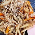 まあこニャン's cooksnap of when they made シャキシャキ！菊芋のきんぴら.